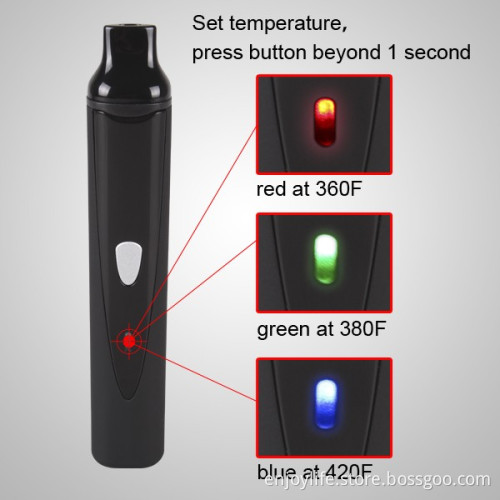 2200mAh Battery Dry Herb Wax Titan 1vaporizer Pen Wholesale
